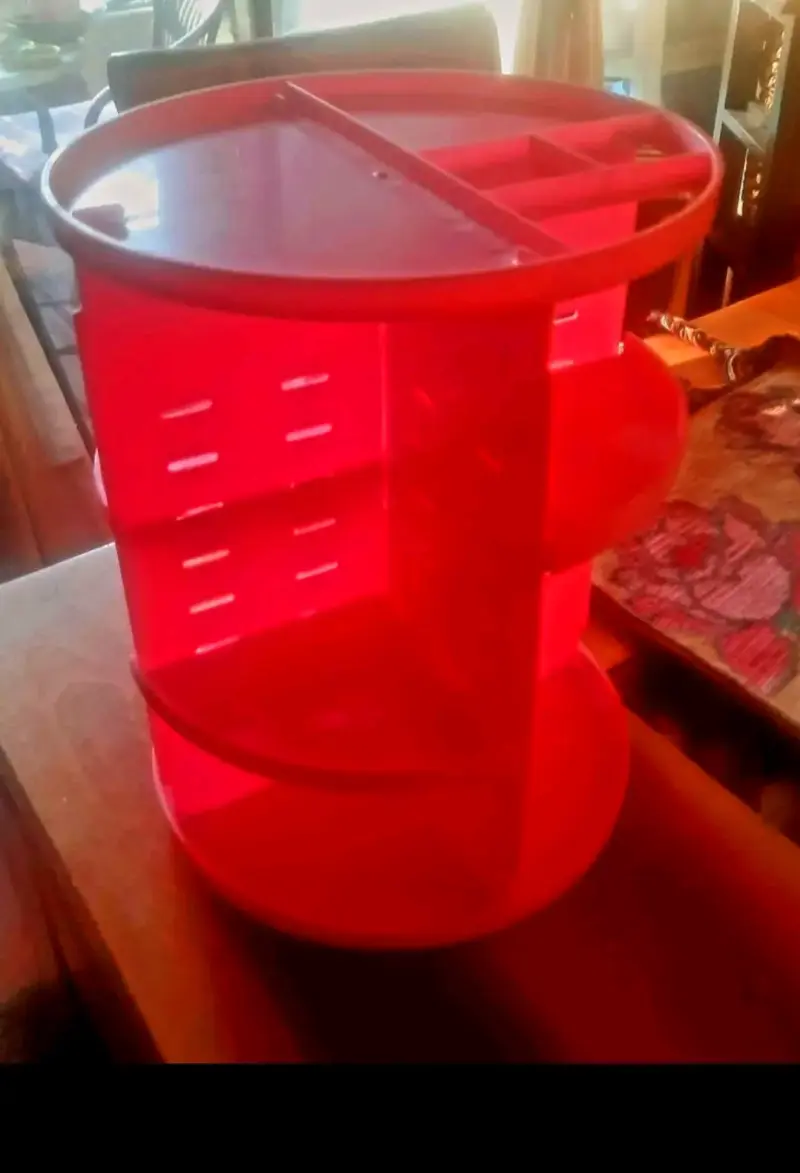 Organizador de maquillaje giratorio - 1