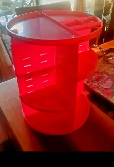 Organizador de maquillaje giratorio - miniatura 2