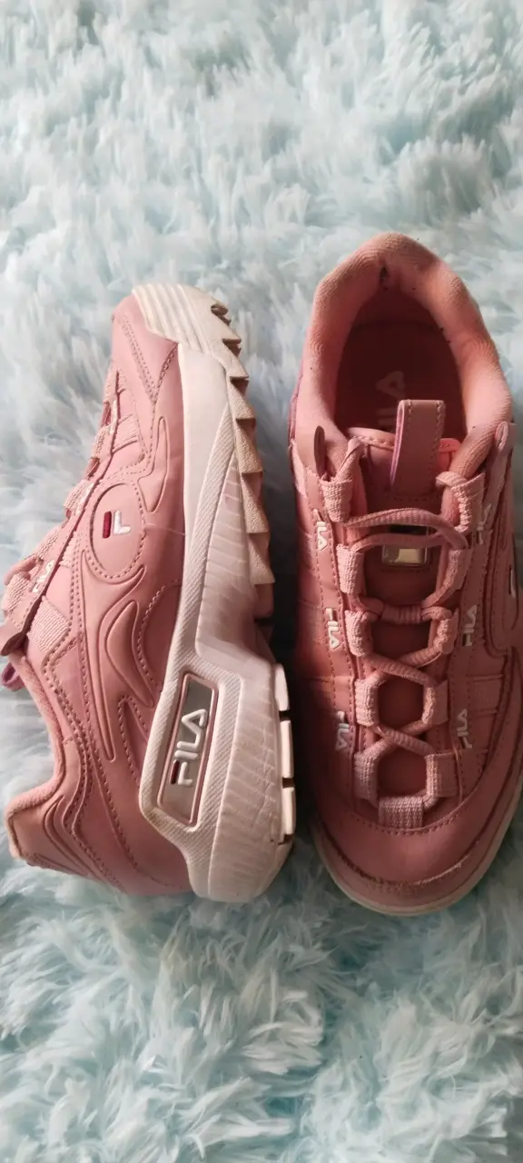 Zapatillas rosadas Fila - 2