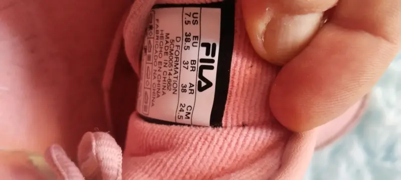 Zapatillas rosadas Fila - 3