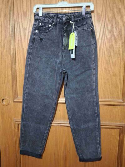 Jeans mom negros Basement - miniatura 2