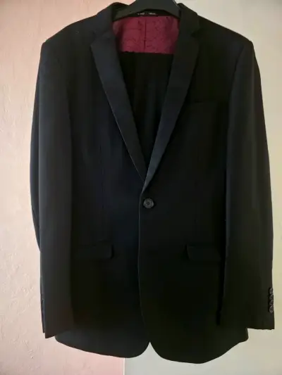 Terno elegante negro Alaniz 42 - miniatura 1