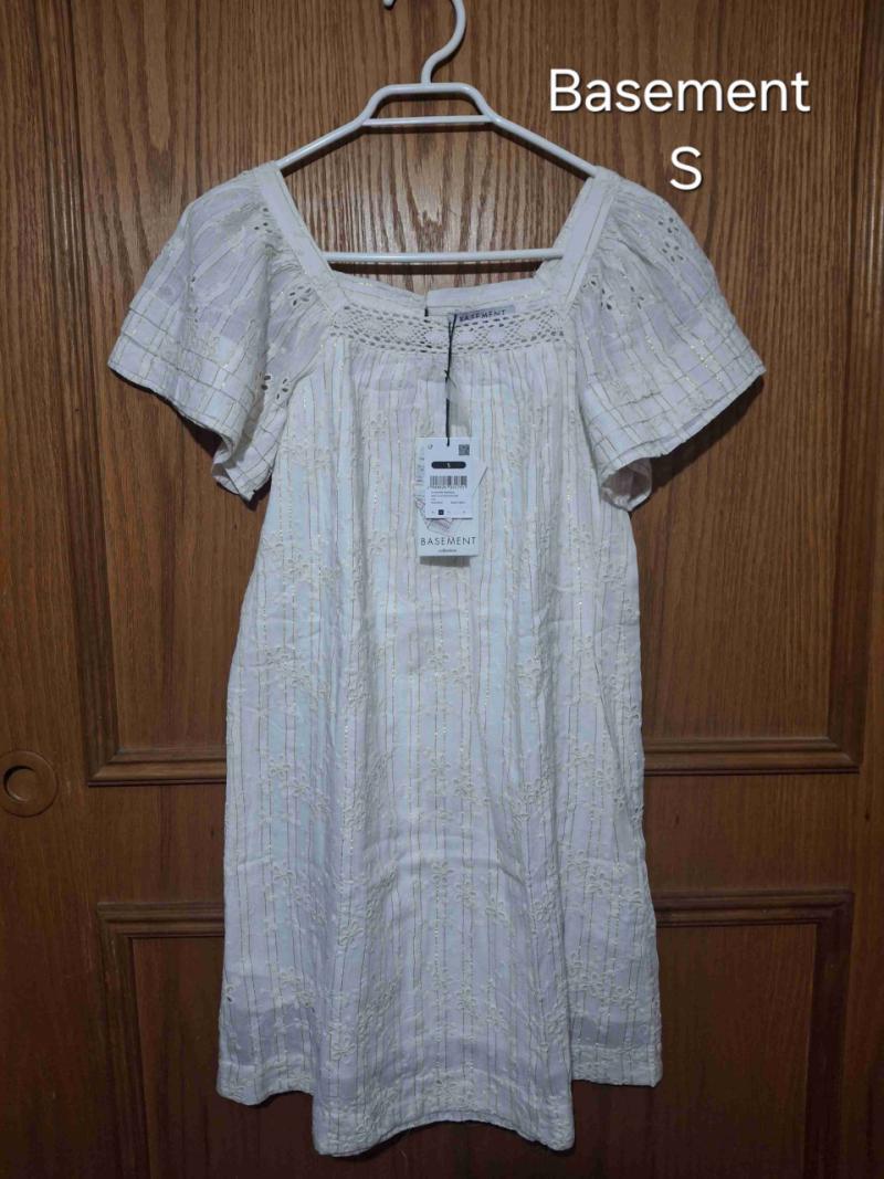 Vestido blanco Basement - 2