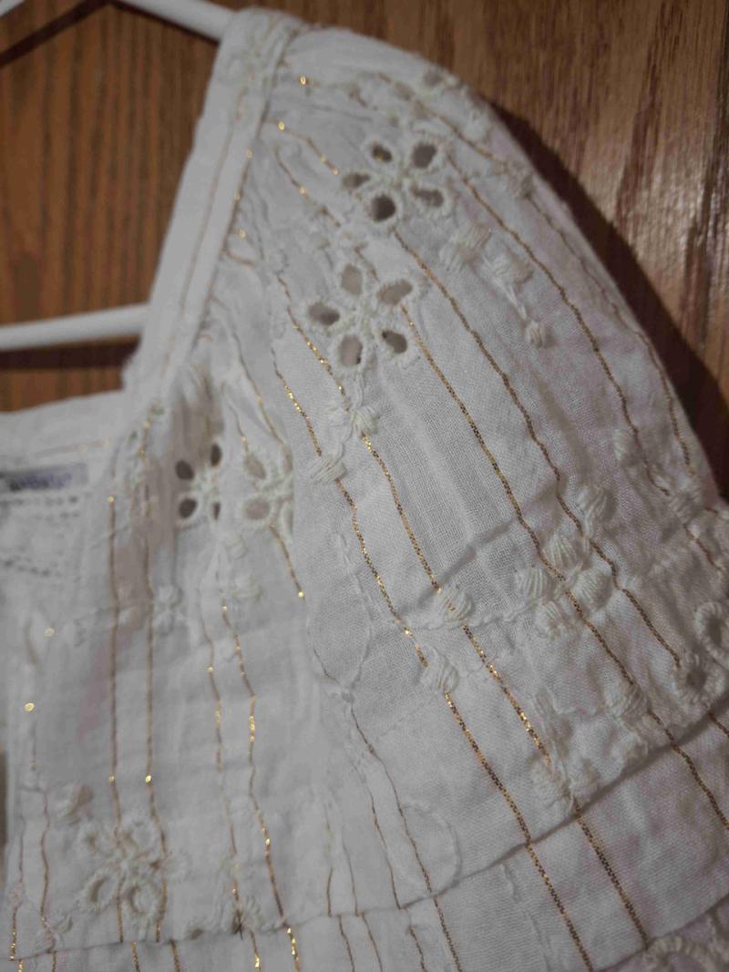 Vestido blanco Basement - 3