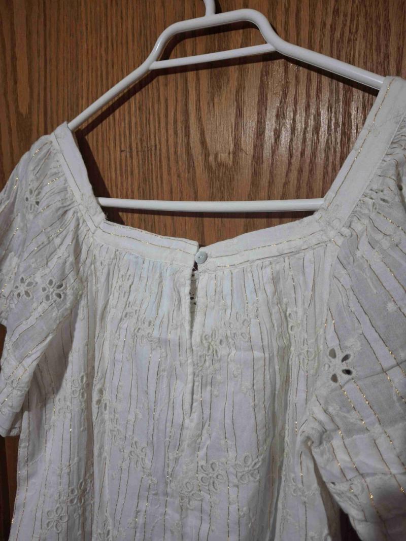 Vestido blanco Basement - 5