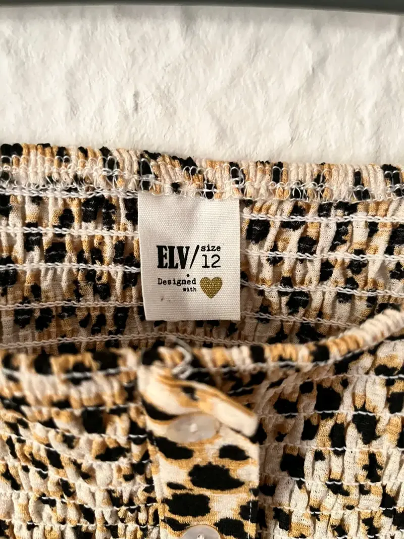 Top de tirantes leopardo niña - 2