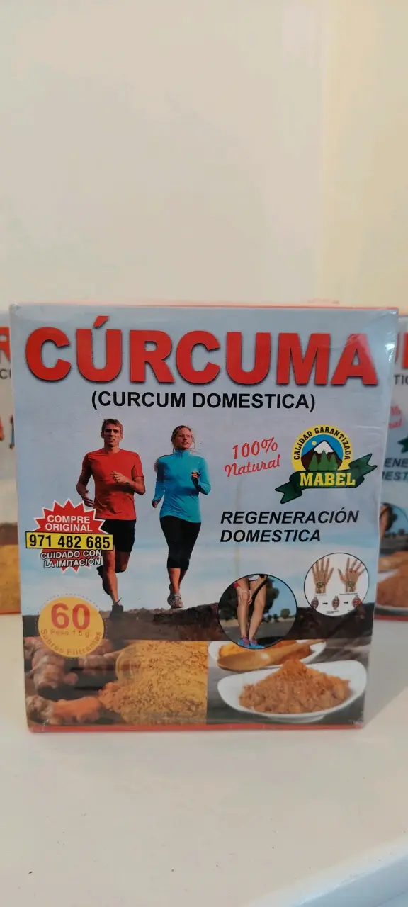 Cúrcuma 60 sobres filtrantes