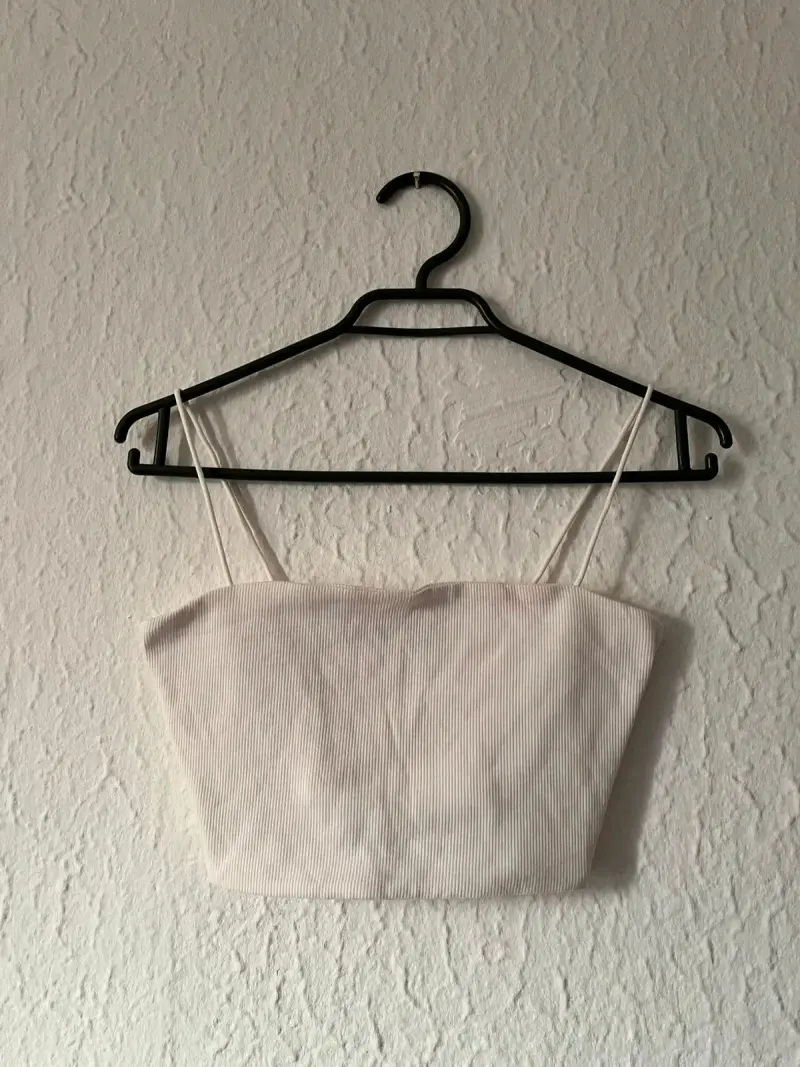 Crop top blanco shein - 1