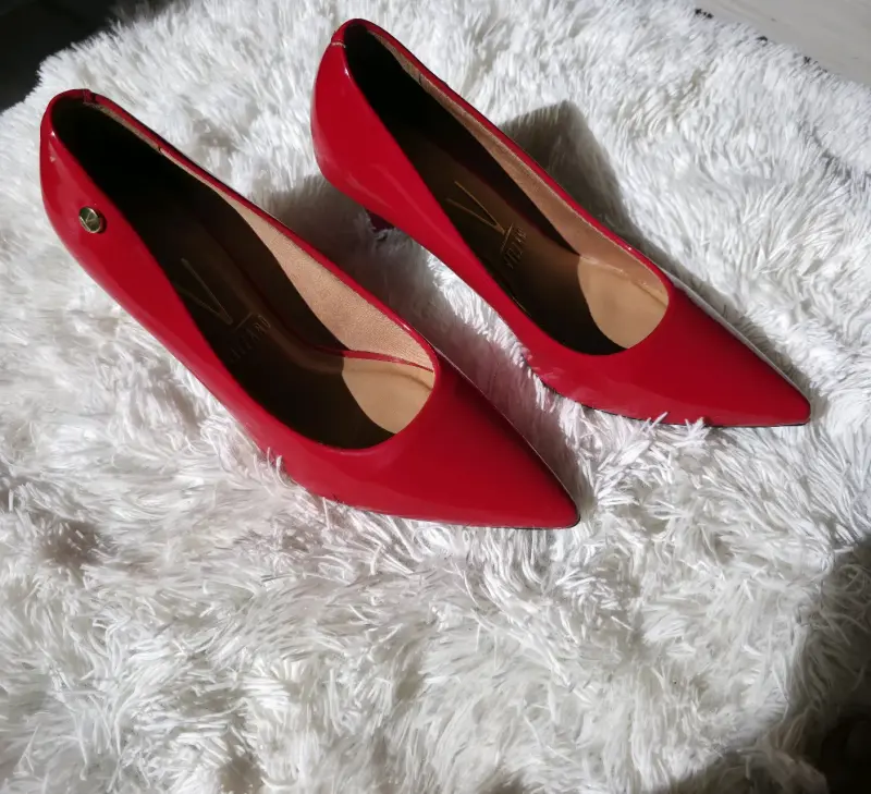 Tacones rojos charol Vizzano - 2