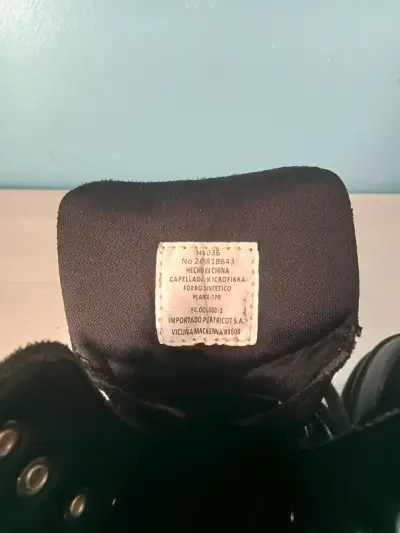 Botines negros de gamuza - miniatura 3