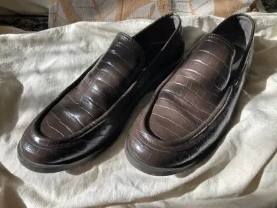 Zapatos mocasines marrones Zara - miniatura 2