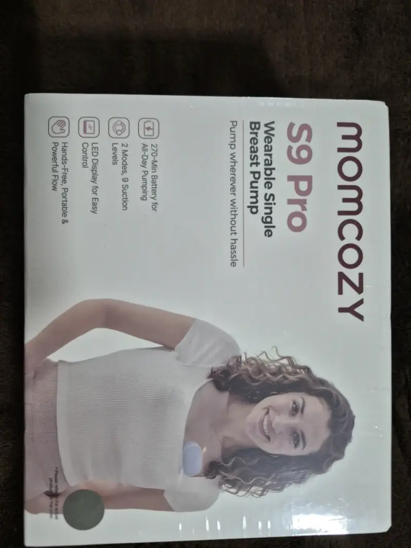 Extractor de leche portátil Momcozy S9 Pro - 1
