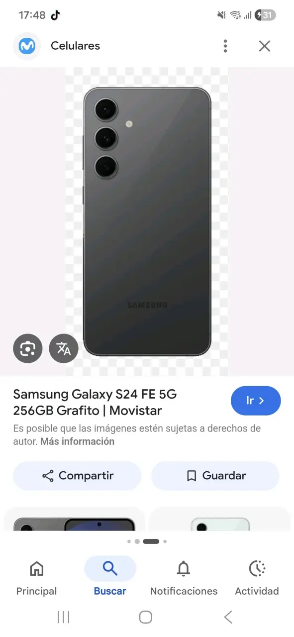 Samsung Galaxy S24 FE Negro - 2