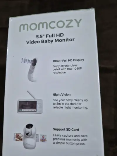 Monitor de bebé Momcozy 5.5'' HD - miniatura 2