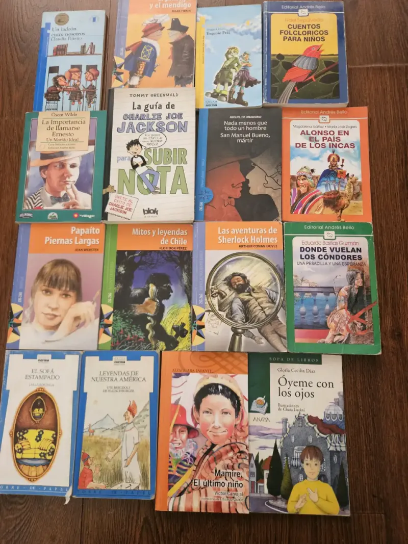 Colección de libros variados