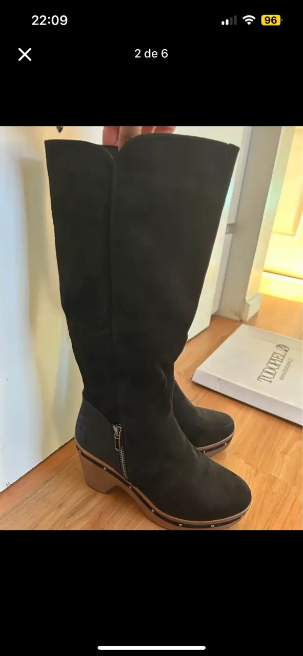 Botas negras de mujer - 1