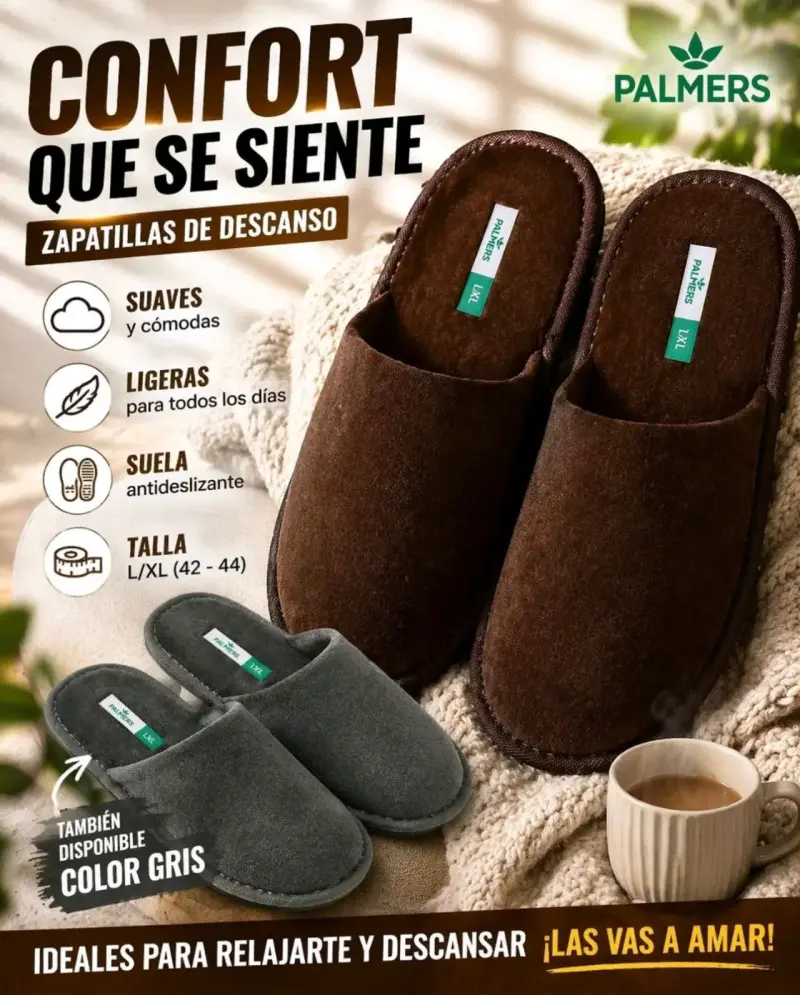 Zapatillas de descanso Palmers - 3