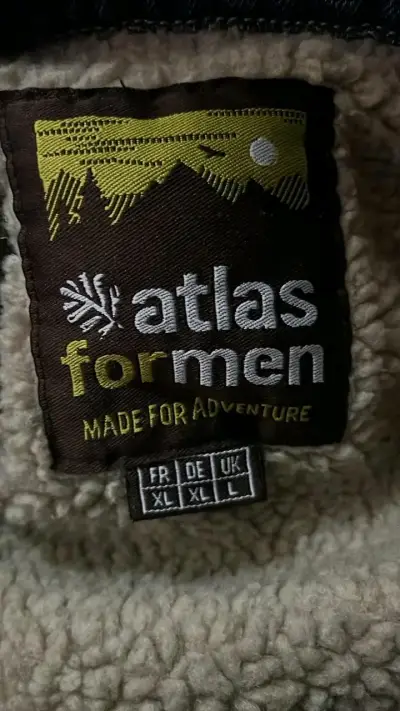 Chaqueta de mezclilla con forro ATLAS FOR MEN - miniatura 3