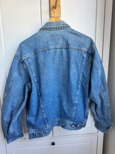 Chaqueta de mezclilla azul talla M - miniatura 3