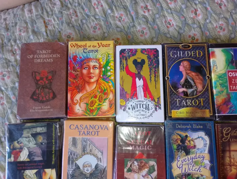 Set de cartas de tarot variadas - 2