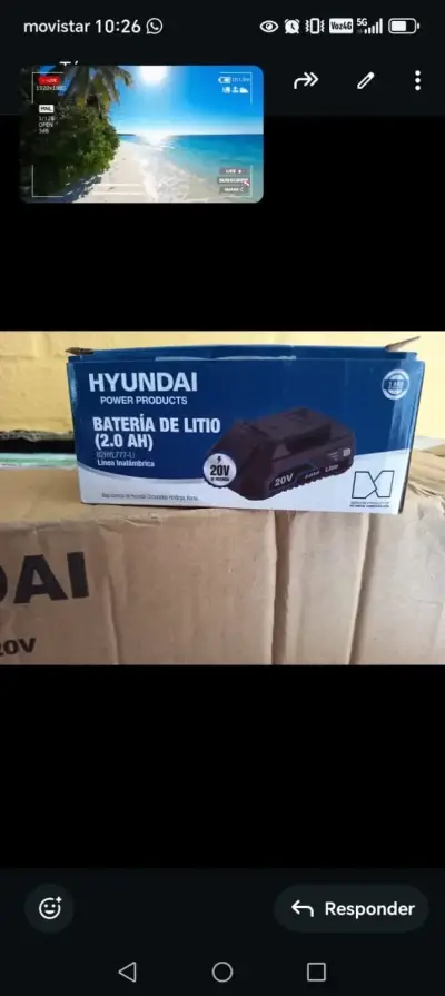 Batería 20V Hyundai - miniatura 2