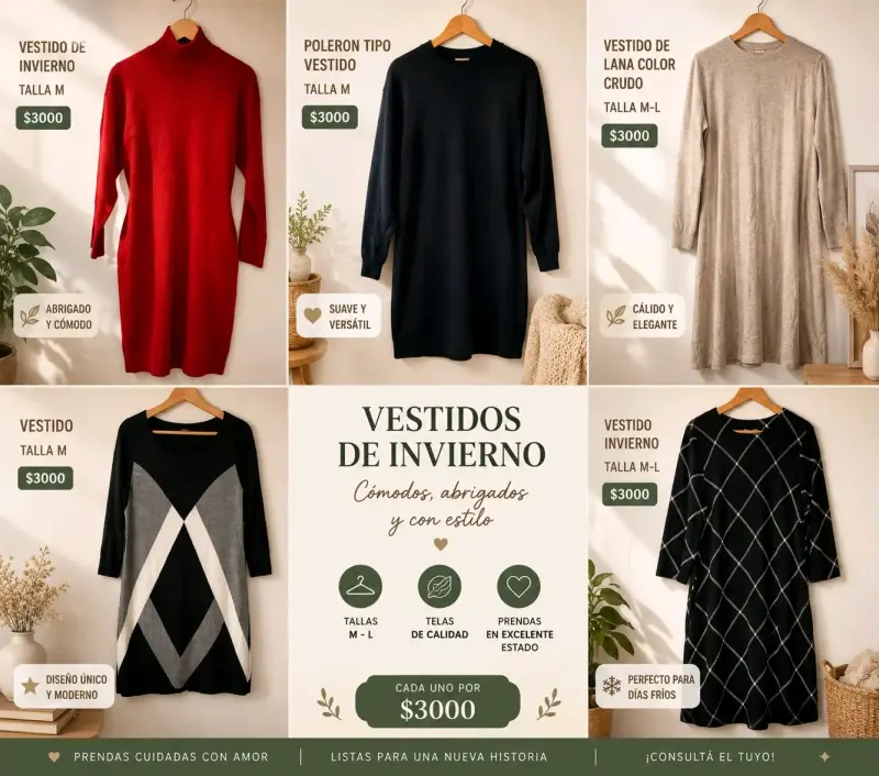 Vestido de invierno - 1