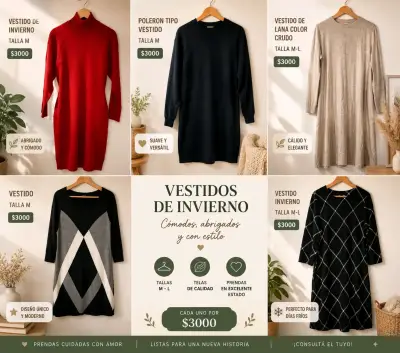 Vestido de invierno - miniatura 1