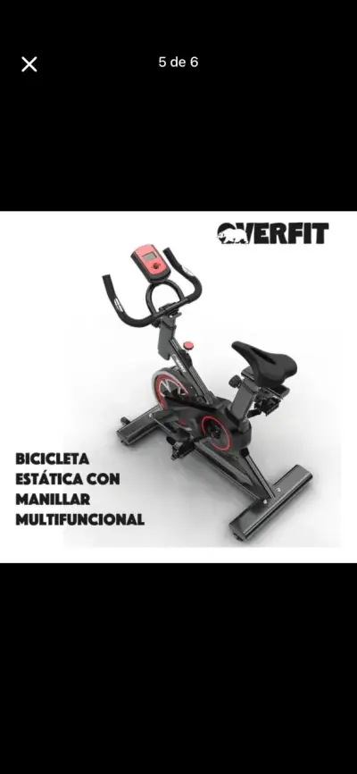 Bicicleta estática Overfit - miniatura 4