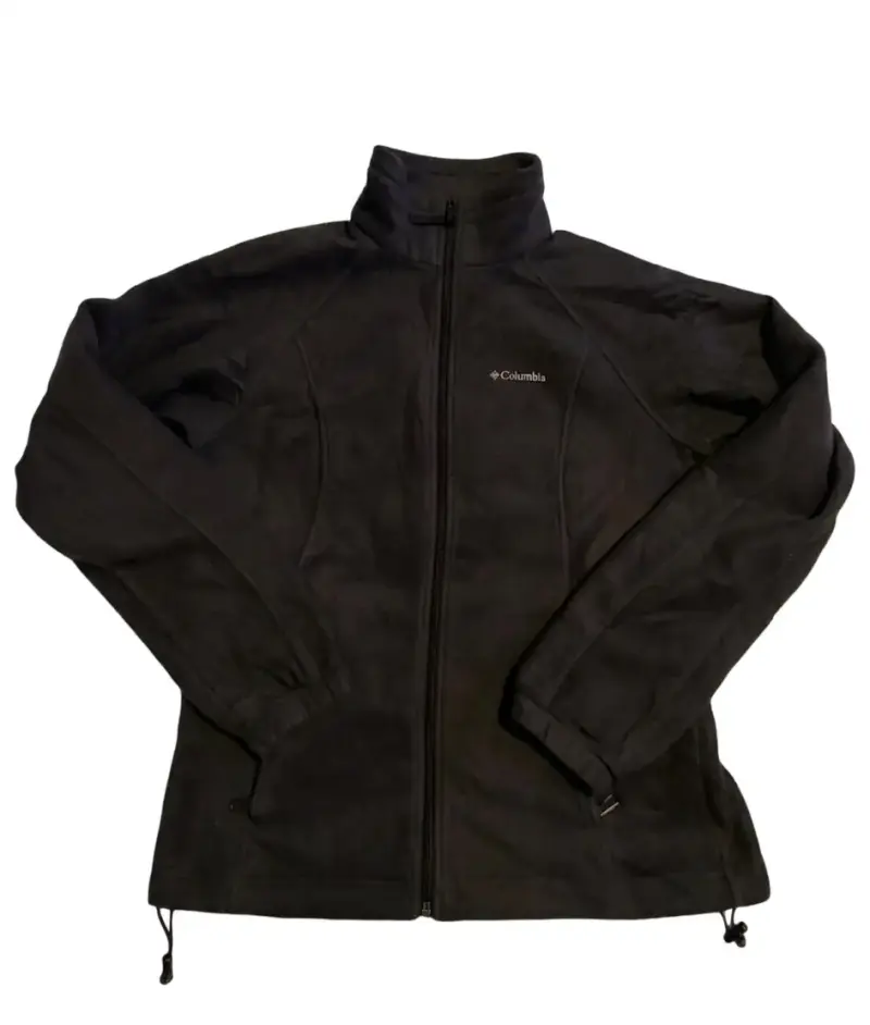 Chaqueta polar negra Columbia mujer