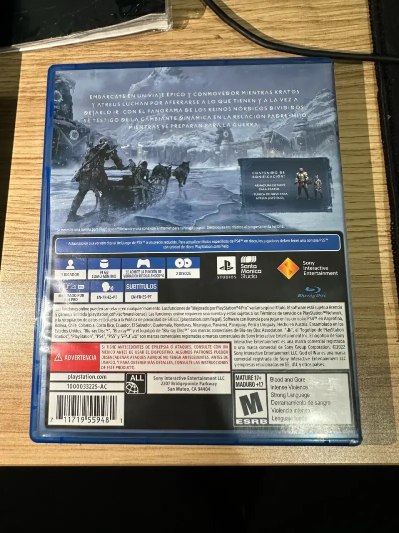 Juego PS4 God of War Ragnarök - 4