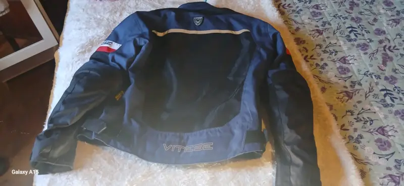 Chaqueta moto Vitesse azul - 1