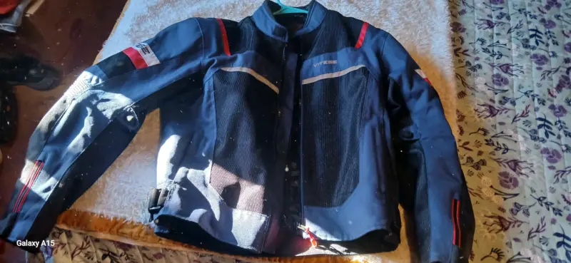 Chaqueta moto Vitesse azul - 2