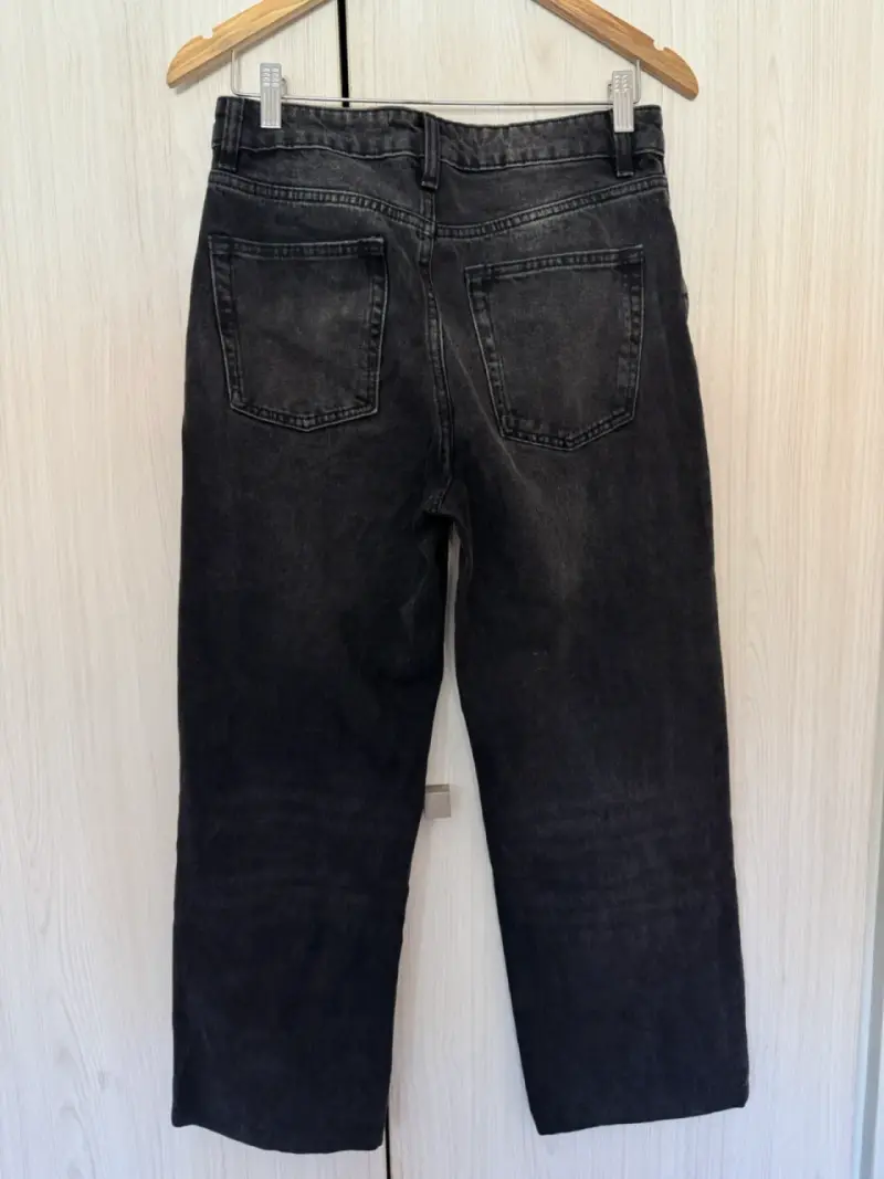 Jeans negro Mango - 2