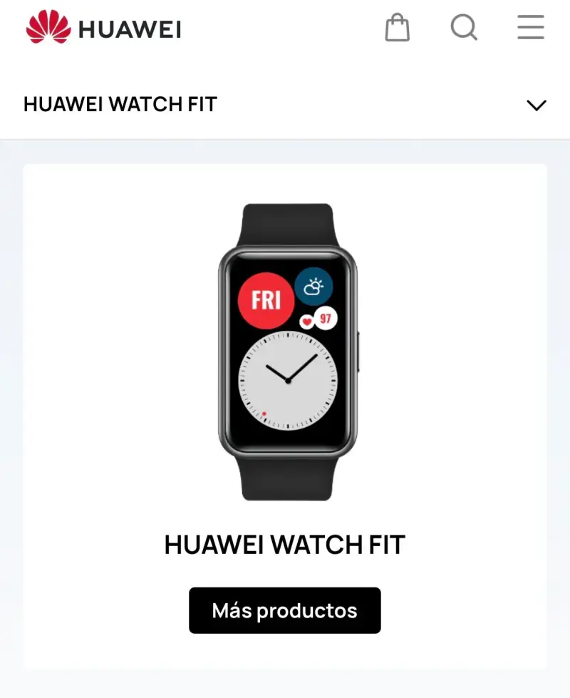 Huawei Watch Fit rosa - 1
