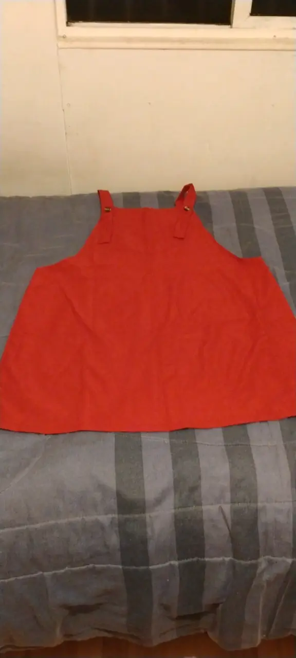 Vestido largo rojo - 3