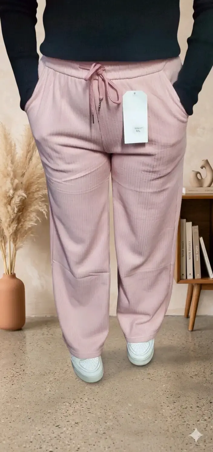 Pantalones forrado con chiporroy brillos negros - 2
