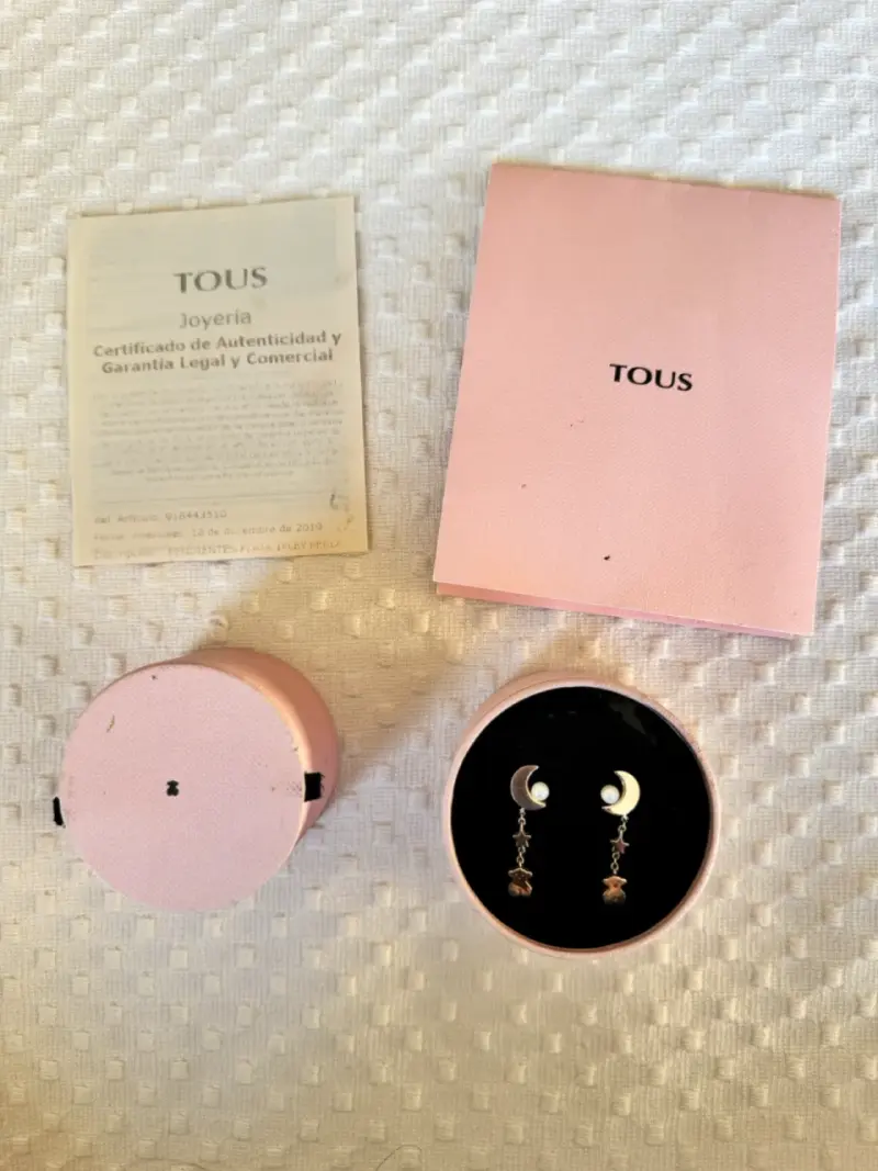 Aros colgantes Tous con caja - 1