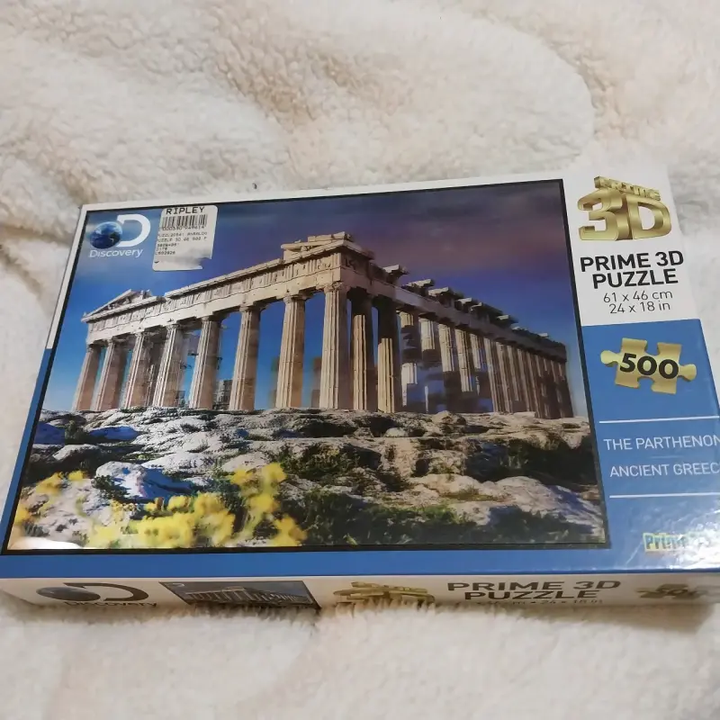 Puzzle 3D Partenón 500 piezas - 1