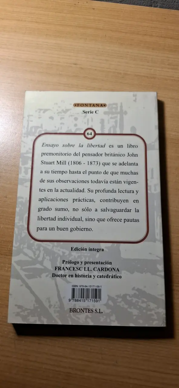Libro 'Ensayo sobre la libertad' - 2