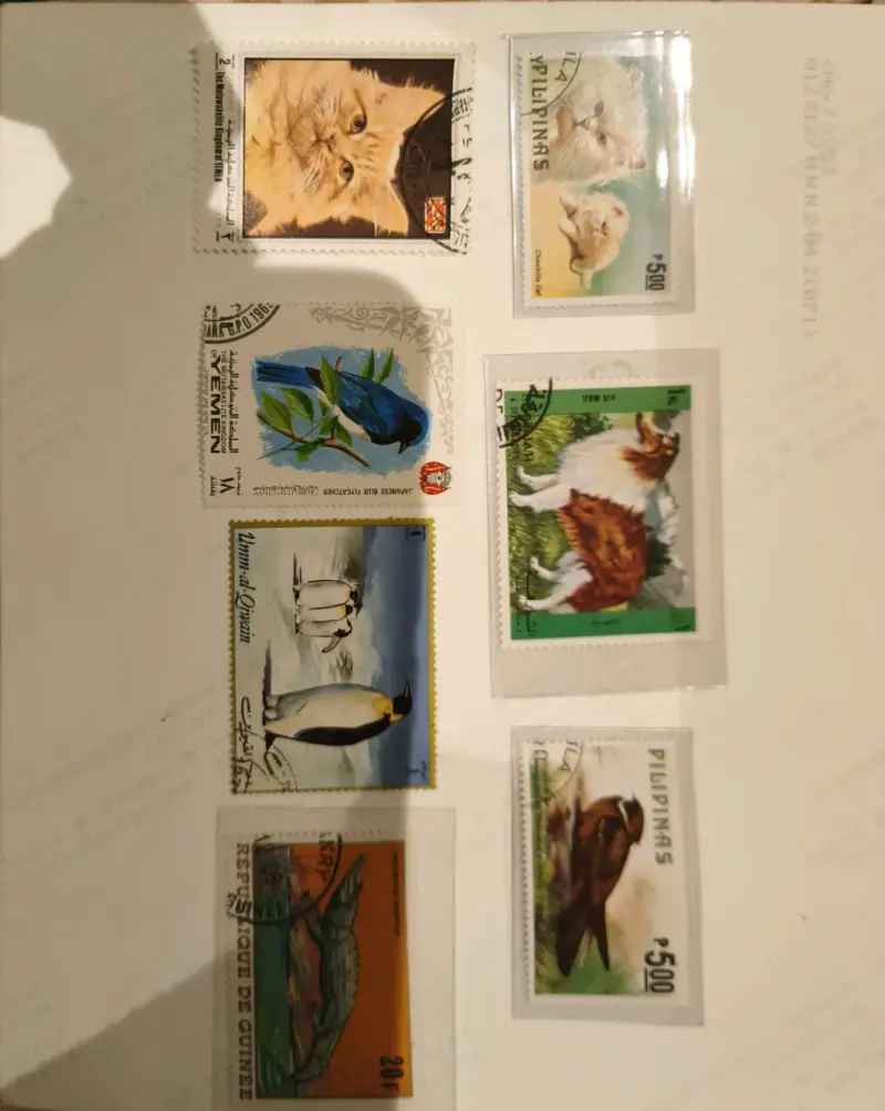 Colección de sellos temáticos