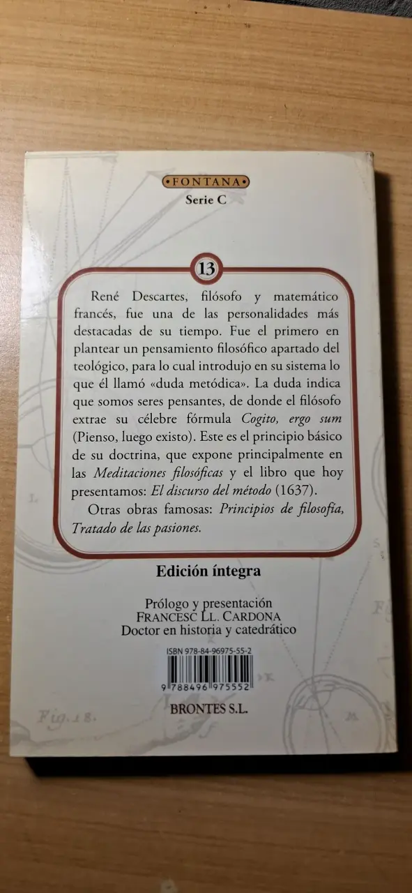Libro 'El discurso del método' - 2