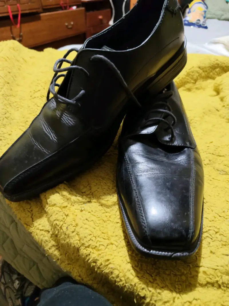 Zapatos de cuero negro - 2