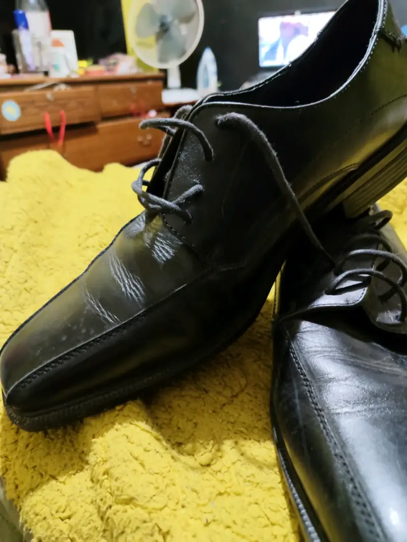 Zapatos de cuero negro - 5