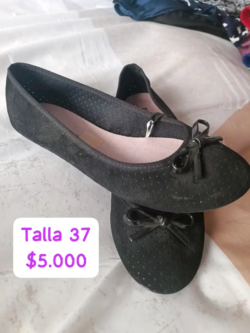 Ballerinas negras talla 37