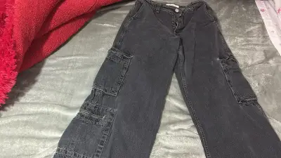 Jeans denim cargo  Dinámica gris - miniatura 2