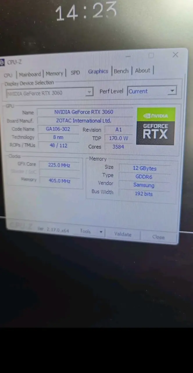 DESKTOP RTX 3060 - 5