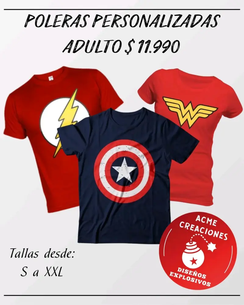 Poleras personalizadas - 1