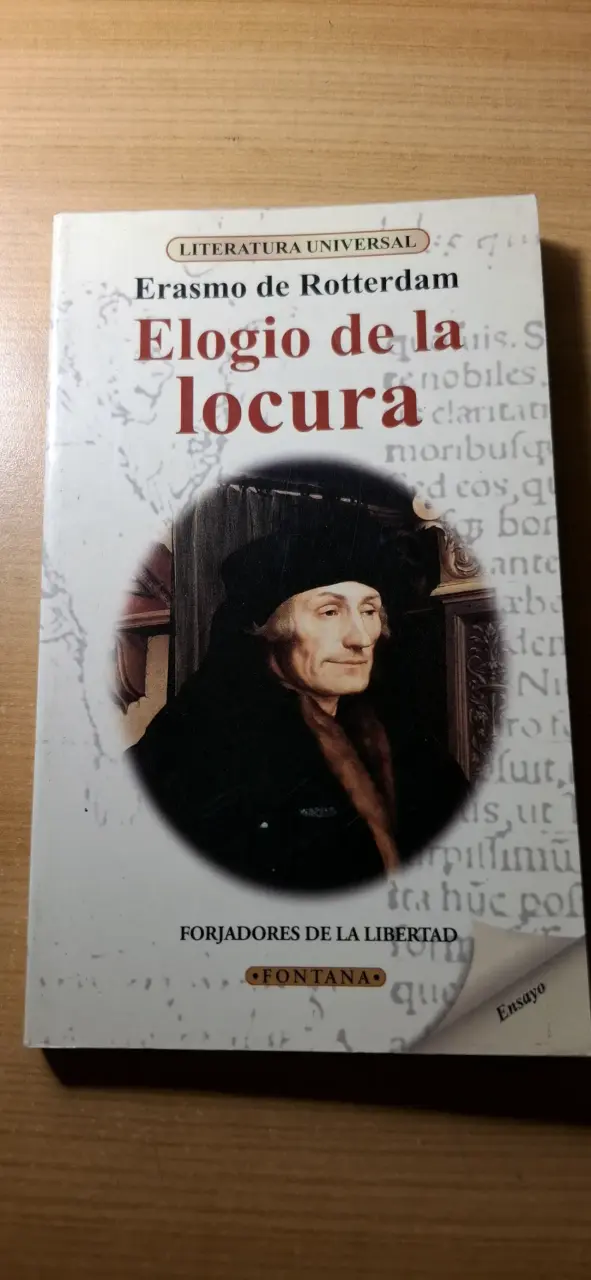 Libro 'Elogio de la locura' de Erasmo de Rotterdam - 1