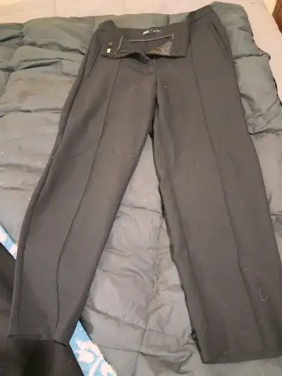 Pantalones de vestir negros - miniatura 1