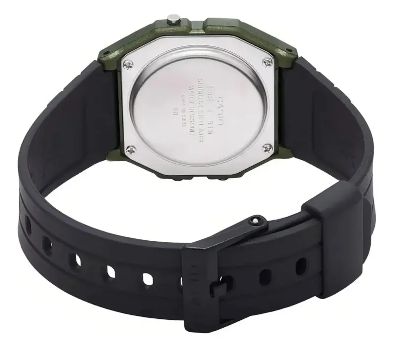 Reloj Casio F-91wm-3ac Digital Crono Alarma Luz - 2